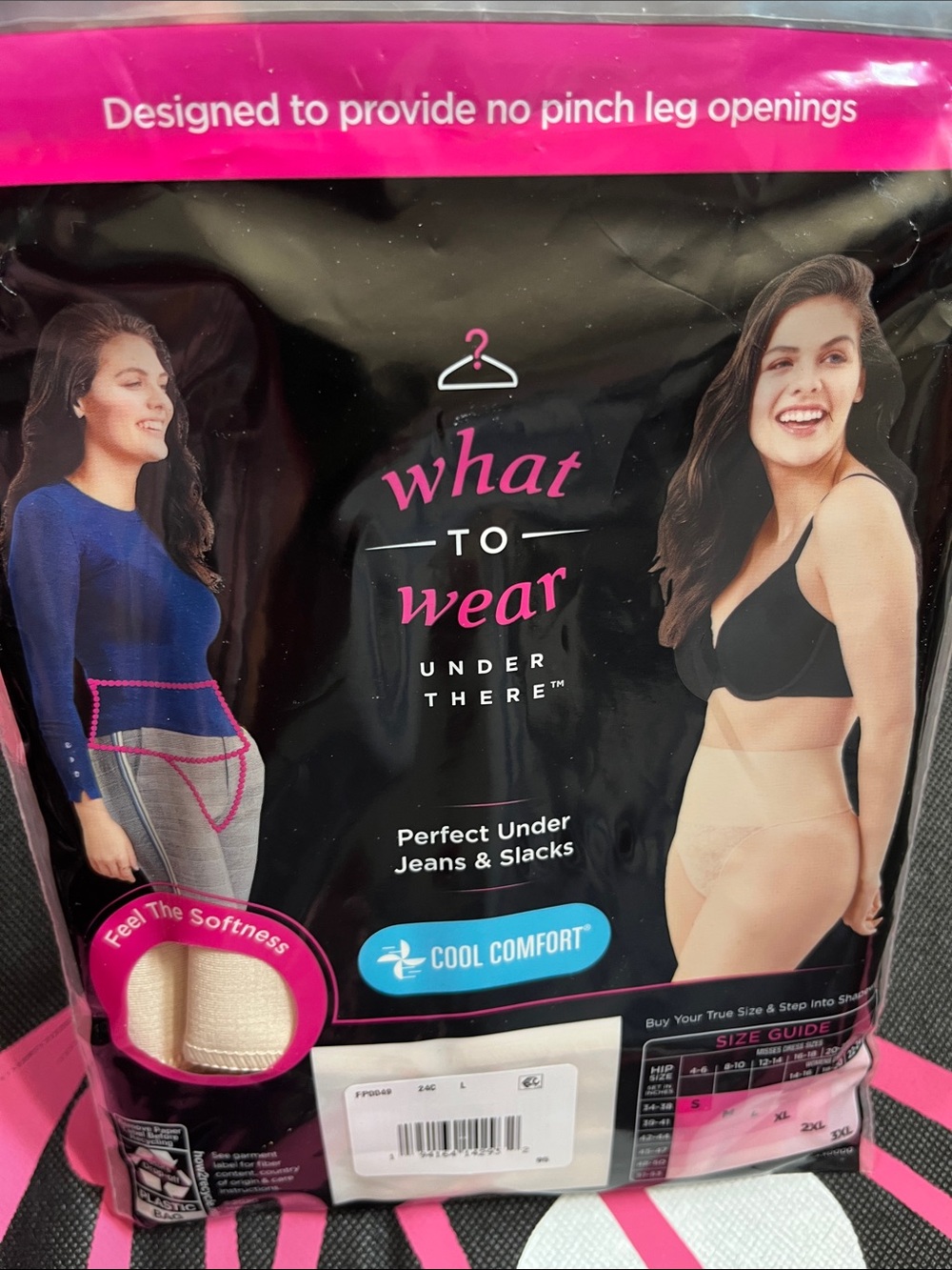 2 for 1 LOW PRICE Maidenform Flexees Cool Comfort Black & Nude Shape wear - Picture 7 of 11
